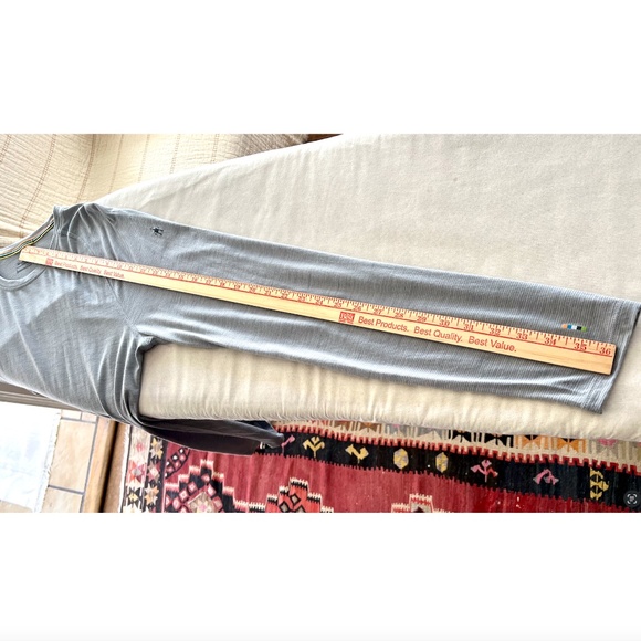 SMARTWOOL Merino 150 Crew Neck Base Layer in Light Gray - L - Picture 6 of 8